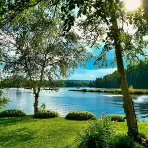 Lago para el dia de la tierra